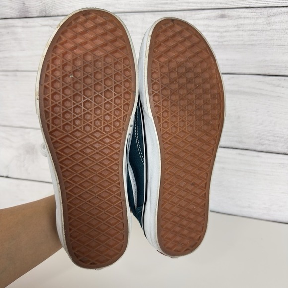 Vans Unisex Off The Wall 751505 Blue Casual Shoes Sneakers Junior Sz 6 | W 7.5 - Picture 8 of 9